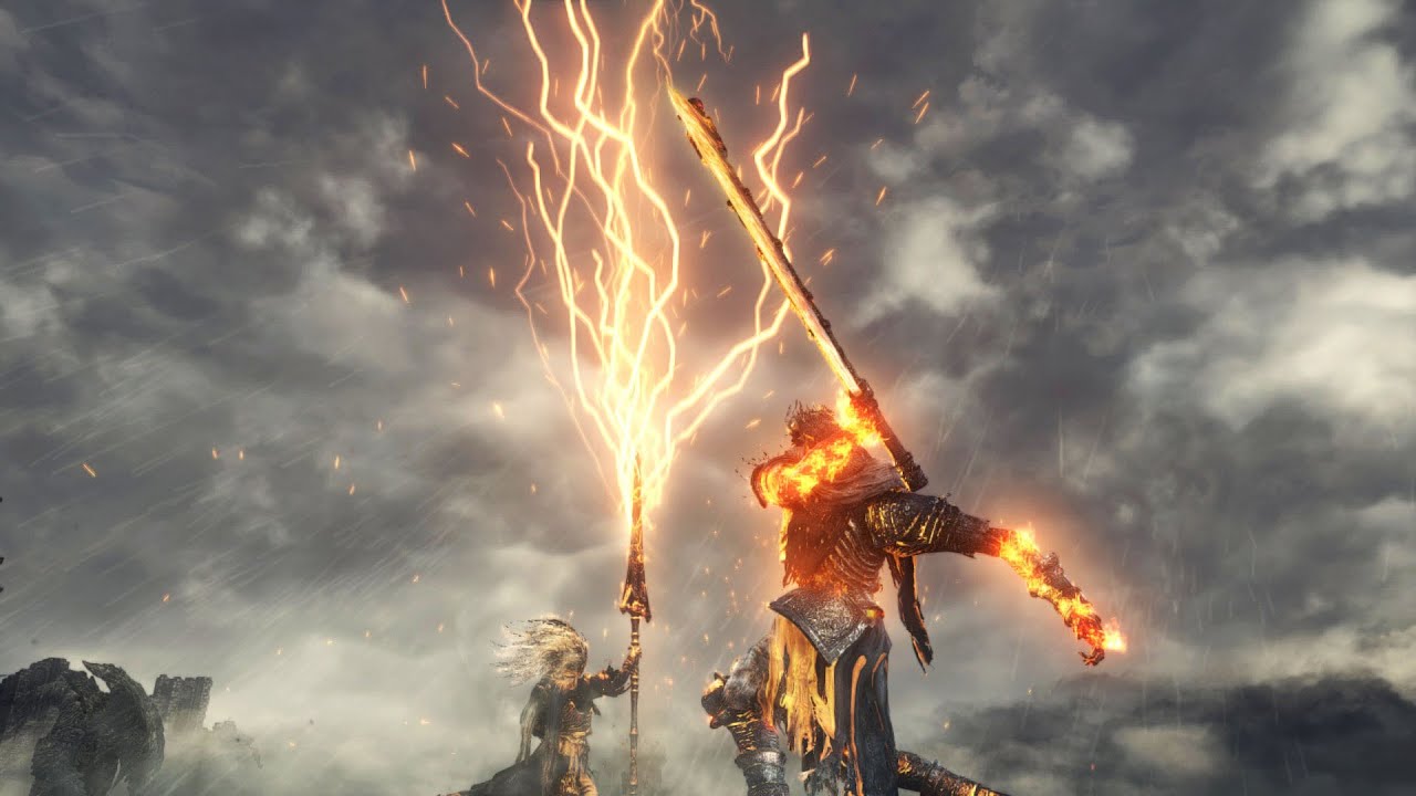 Nameless King VS Yhorm the Giant