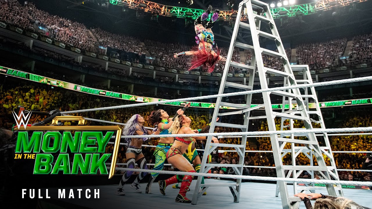 ПОЛНЫЙ МАТЧ: IYO SKY побеждает в женском турнире Money in the Bank 2023 года. Матч: Money in the ...