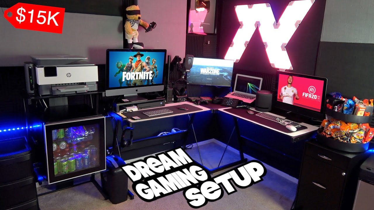I Caught Covid-19 So I Built My Dream Gaming and Editing Set Up While I Was In Quarantine