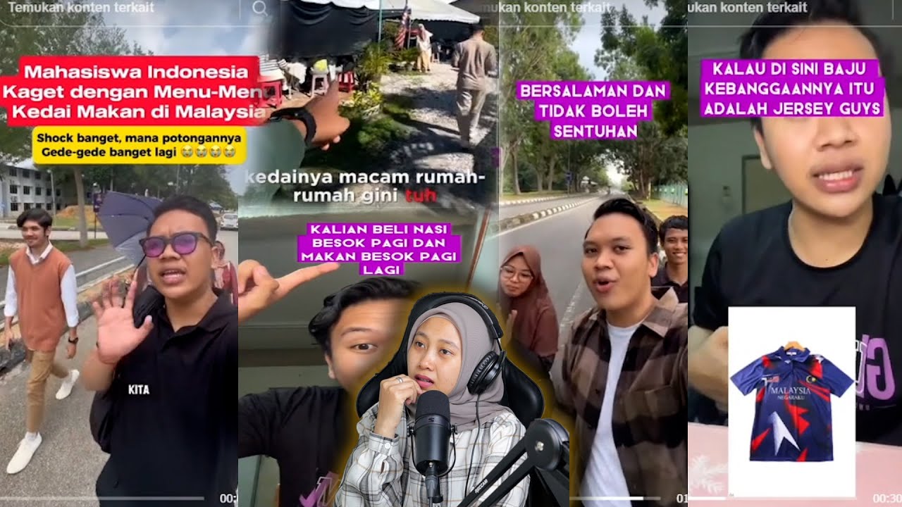 BEDA BANGET❗ORANG INDONESIA KAGET SAAT TAU BUDAYA MALAYSIA SEPERTI INI❗