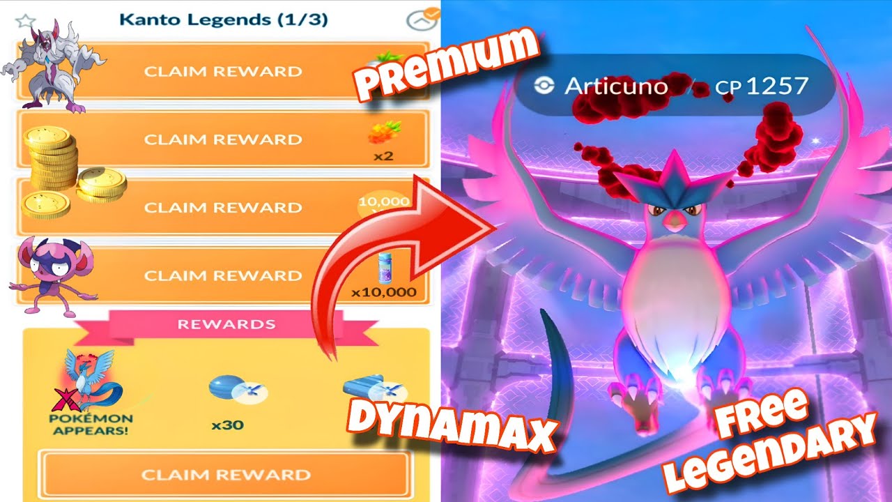 🔥 ClAIM Dynamax Legendary Speedrun! | Kanto Legends Premium Research 