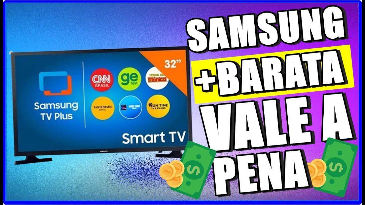 NÃO É SÓ UMA TV! SMART TV SAMSUNG TRÁS ECOSSISTEMA NUNCA VISTO | REVIEW LED DISPLAY BE32T-B