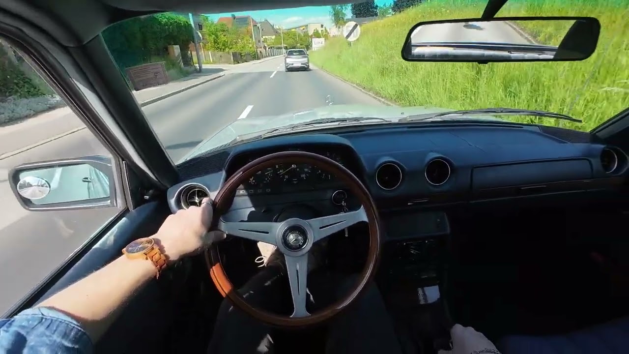 1982 Mercedes Benz W123 240D - POV Drive in Austria - 4K