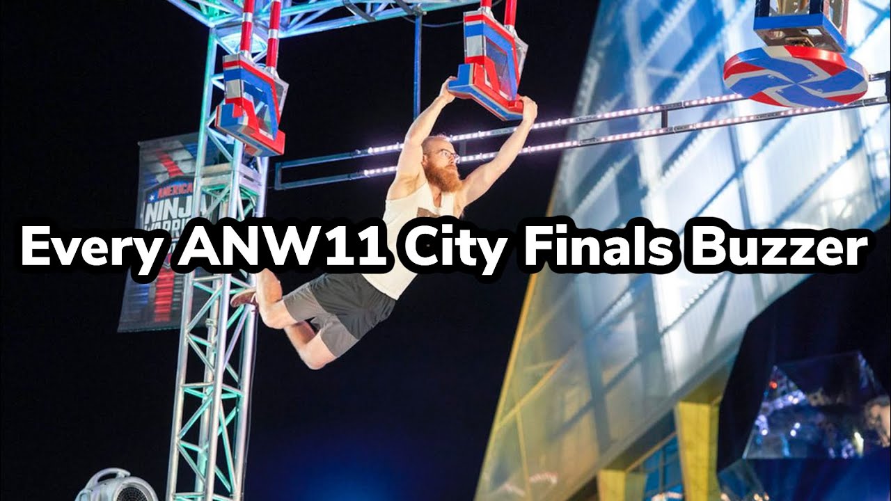Every City Finals Buzzer of ANW11 | NINJA EMPIRE 👑