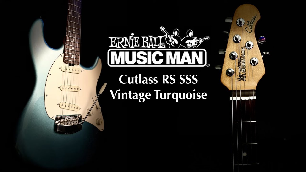 Лучше, чем Fender Strat? Ernie Ball Music Man Cutlass RS Vintage Turquoise