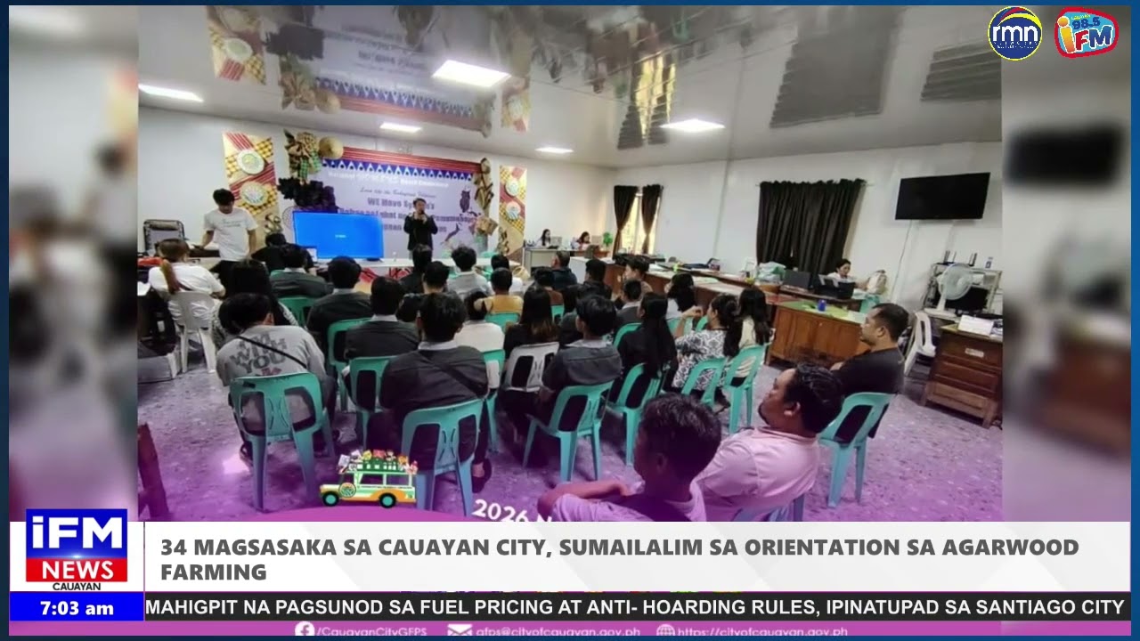 𝟯𝟰 𝗠𝗔𝗚𝗦𝗔𝗦𝗔𝗞𝗔 𝗦𝗔 𝗖𝗔𝗨𝗔𝗬𝗔𝗡 𝗖𝗜𝗧𝗬, 𝗦𝗨𝗠𝗔𝗜𝗟𝗔𝗟𝗜𝗠 𝗦𝗔 𝗢𝗥𝗜𝗘𝗡𝗧𝗔𝗧𝗜𝗢𝗡 𝗦𝗔 𝗔𝗚𝗔𝗥𝗪𝗢𝗢𝗗 𝗙𝗔𝗥𝗠𝗜𝗡𝗚