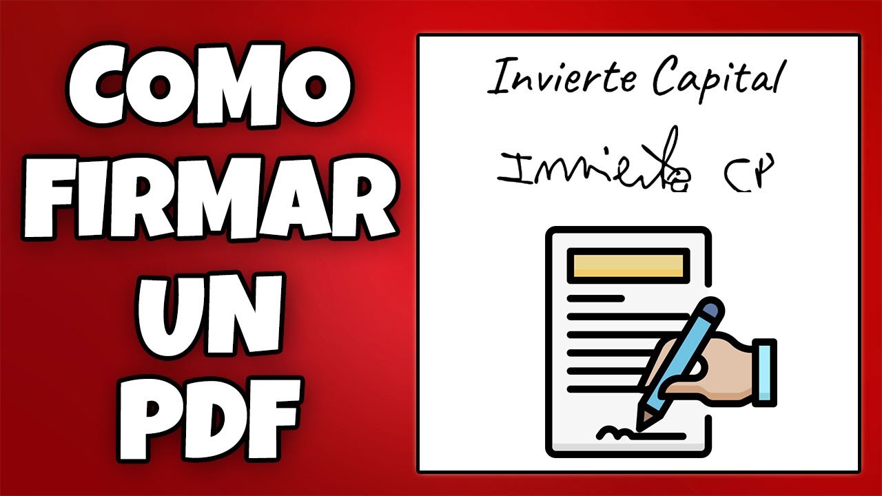 COMO FIRMAR UN DOCUMENTO PDF GRATIS ONLINE SIN PROGRAMAS FACIL Y RAPIDO EN 2026