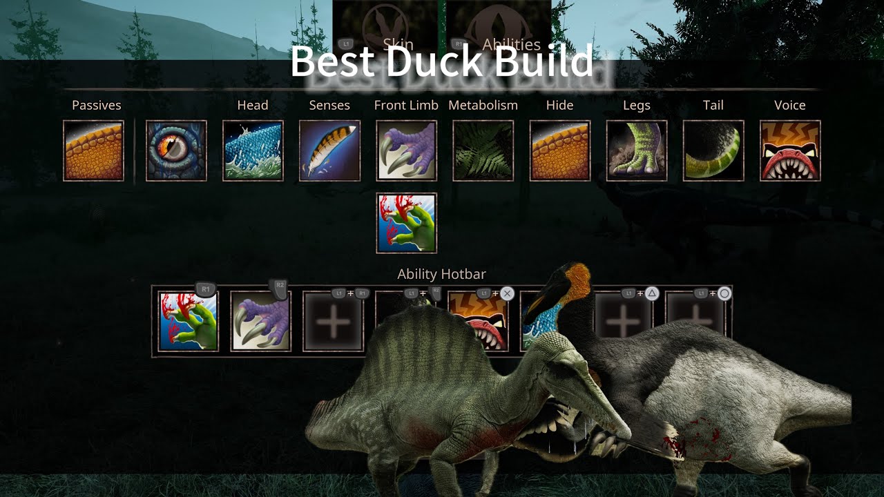 The Best Deinocheirus Land Build- Path Of Titans PvP