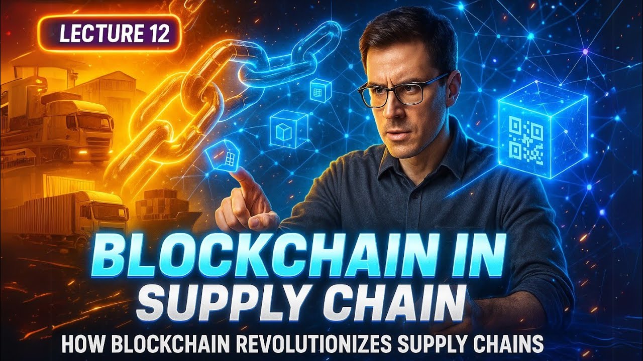 Lecture 12| Blockchain in Supply Chain Management | How Blockchain Revolutionizes Supply Chains