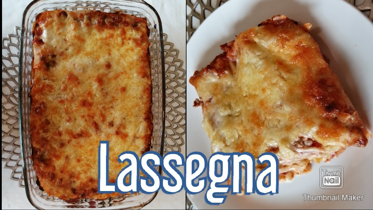 How to make easy and delicious lassegna !!