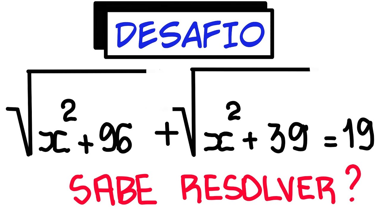 📌 “A Equação QUEBRADA que Derruba Alunos de Vestibular (Você Resolve?)”2026