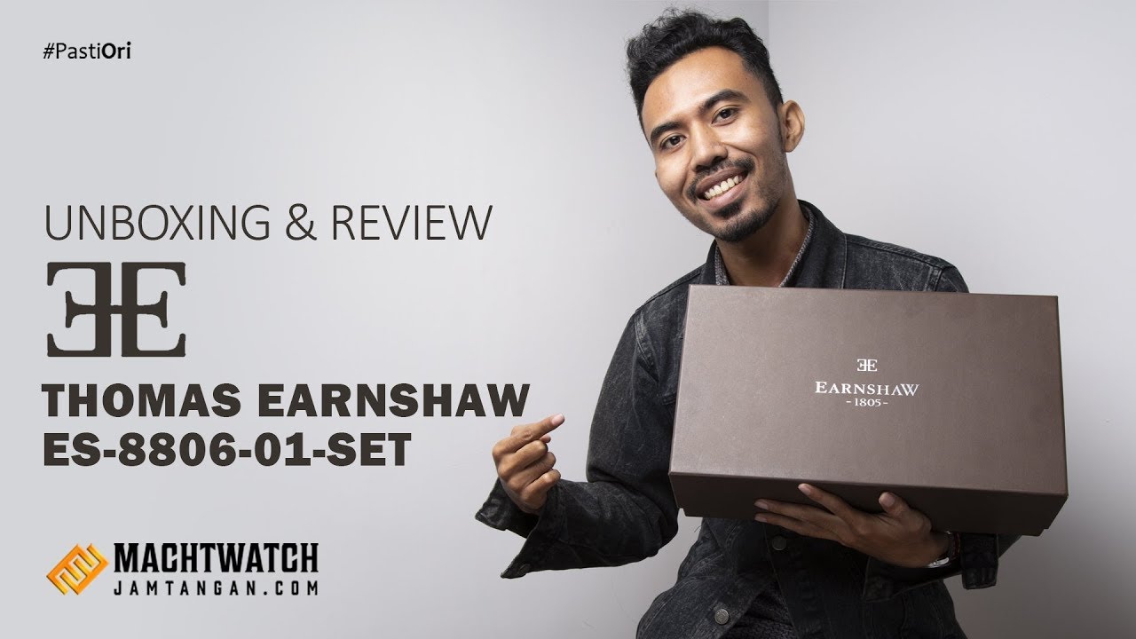 Unboxing and Review Thomas Earnshaw ES-8806-01-SET