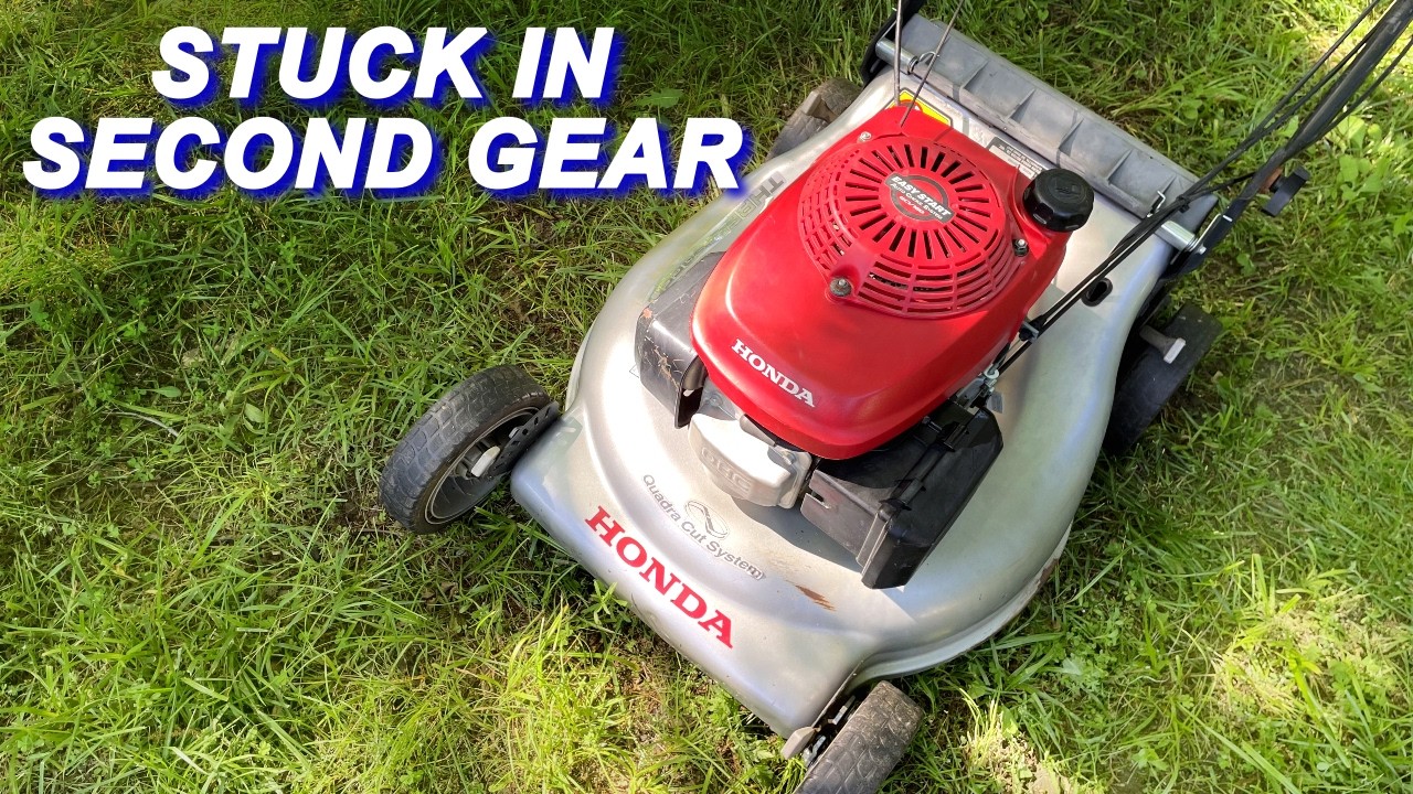 Making A Honda Mower Work Just A Bit Better.