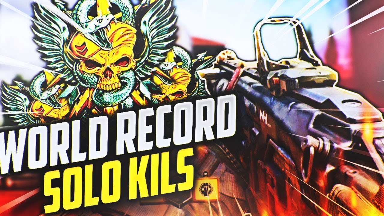 WORLDS MOST KILLS SOLO ON HARDCORE KILL CONFIRMED - BO4