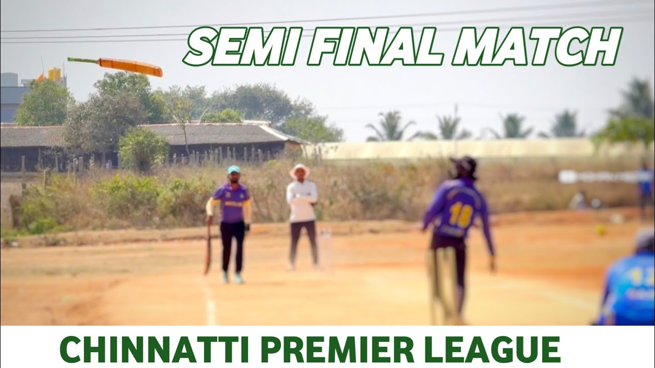 Chinnatti Premier league 40K Tournament | Semi Final -1 | Mohan Media #viral #cricket 