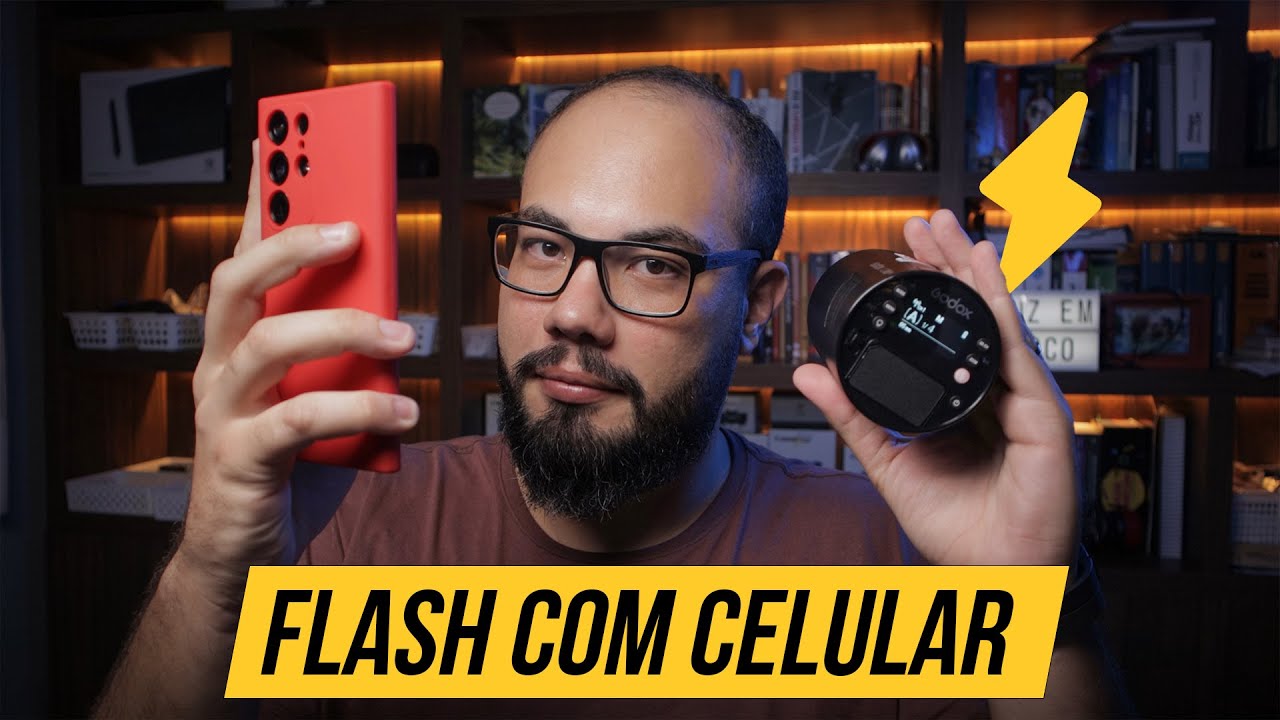 Como controlar seu flash pelo celular ⚡📱