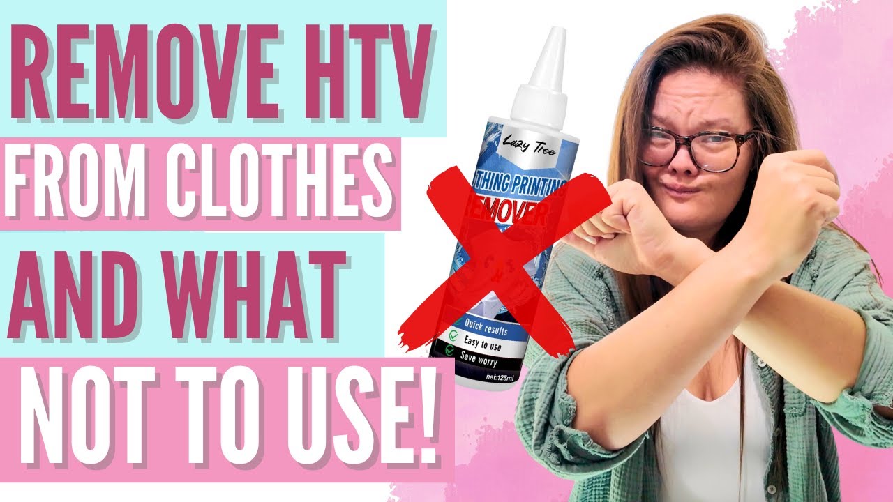 Slay The HTV! Learn How To Easily Remove HTV With These Tricks [And What Not To Do!]