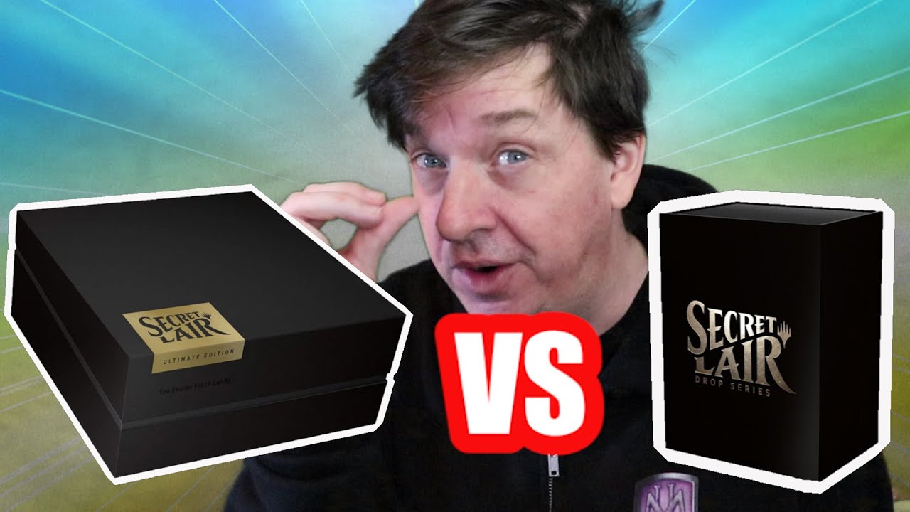 Secret Lair Ultimate VS. Secret Lair - A Visual Comparison Unboxing