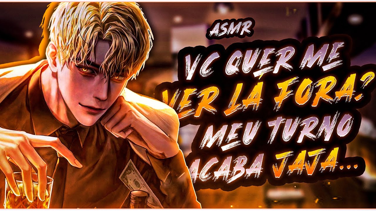 |ASMR| O BARMAN TE CONSOLOU E VC QUIS PEGAR ELE DEPOIS DO TRABALHO... [Anime] [Roleplay]