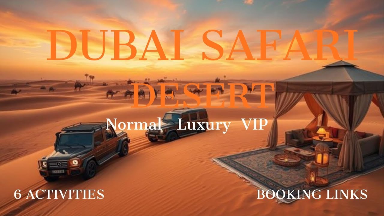 Dubai Desert Safari 2025 🏜️ | Luxury Adventure, Fire Show & Arabian Night | link to book | Tips