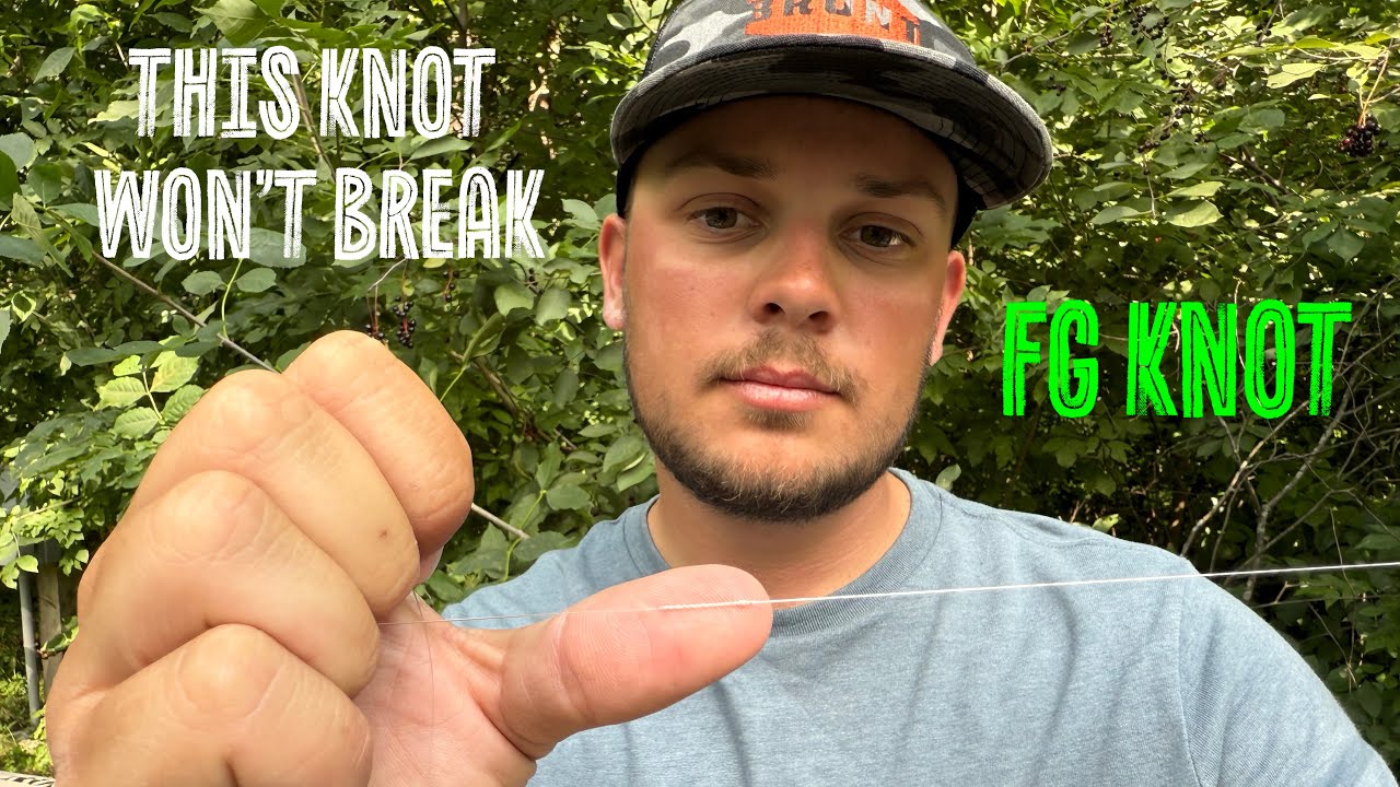 HOW TO TIE THE FG KNOT! (Step By Step for the BEST Leader Knot!!)