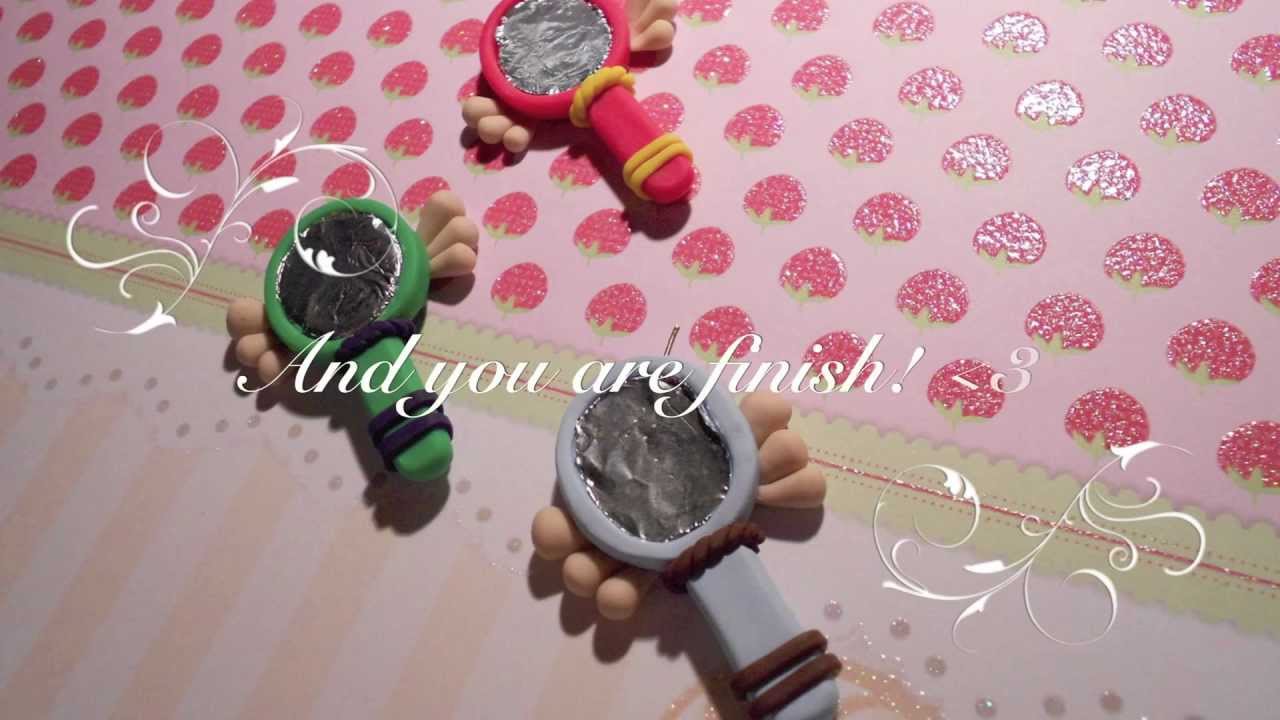๑Ƹ̵̡Ӝ̵̨̄Ʒ๑ Poly Charm Tutorial: Kawaii Flying Mirror ๑Ƹ̵̡Ӝ̵̨̄Ʒ๑