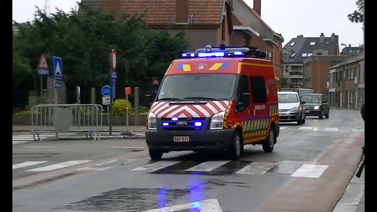 Brandweer Aalter : Vertrek naar brand
