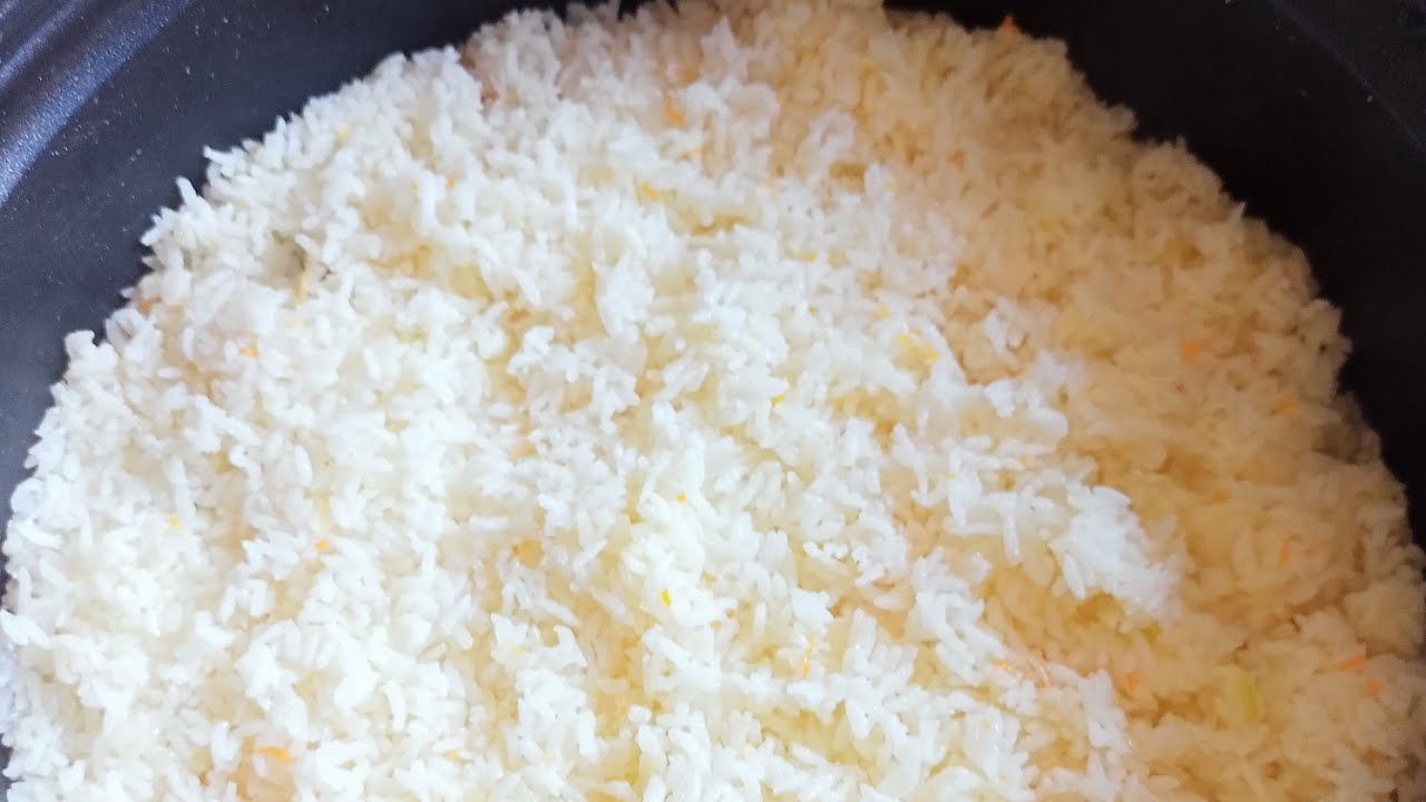 রাইস কুকারে সাদা পোলাও 🥰রান্নার রেসিপি plain pulao recipe 