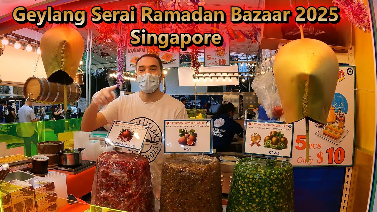 Geylang Serai Ramadan Bazaar - Singapore | Geylang Serai Lights Up | Bazaar Raya Singapore