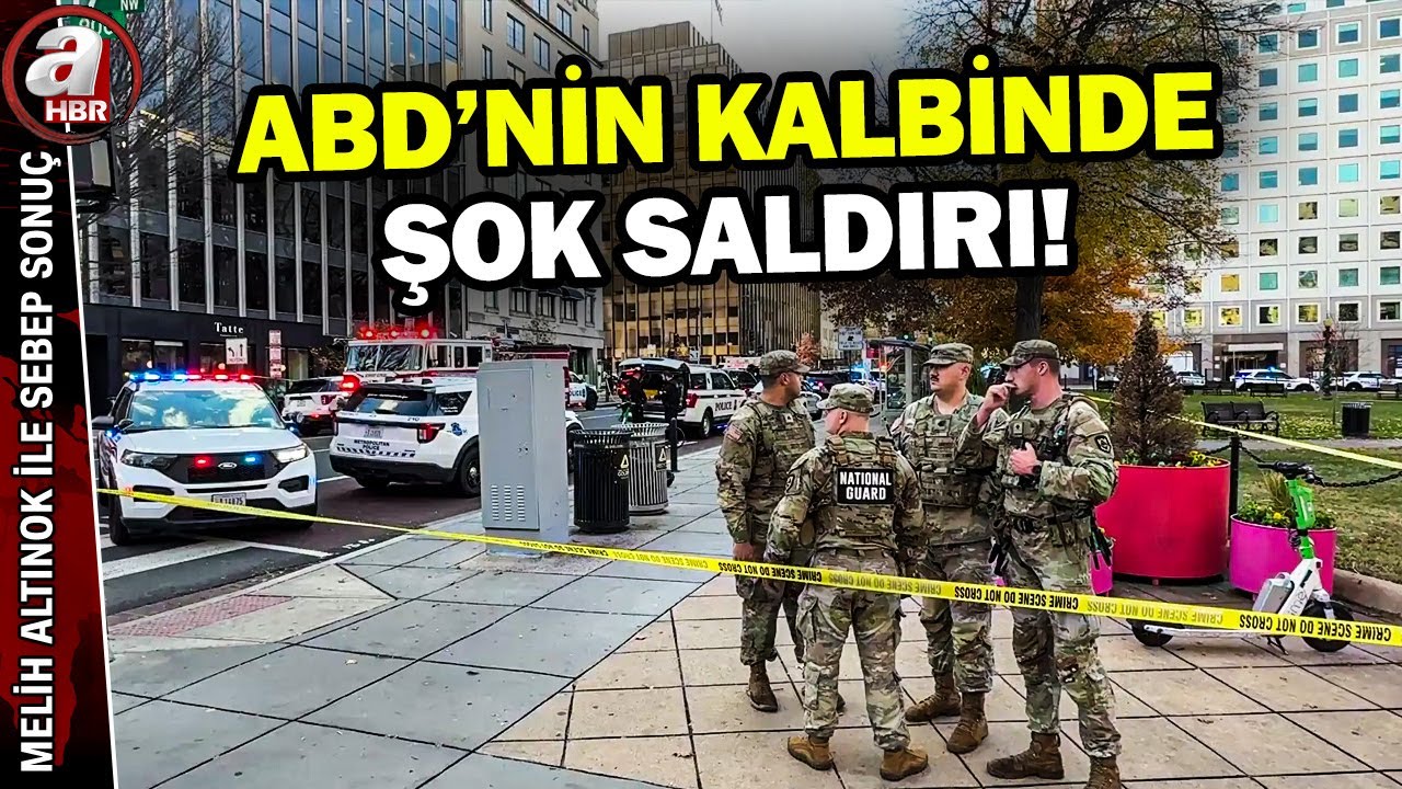ABD şokta! Beyaz Saray yakınında 2 ulusal muhafız vuruldu! | A Haber