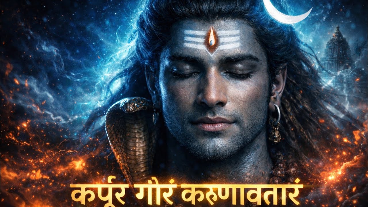 कर्पूर गौरं करुणावतारं | Om Namah Shivaya | Powerful Shiv Bhakti Remix  