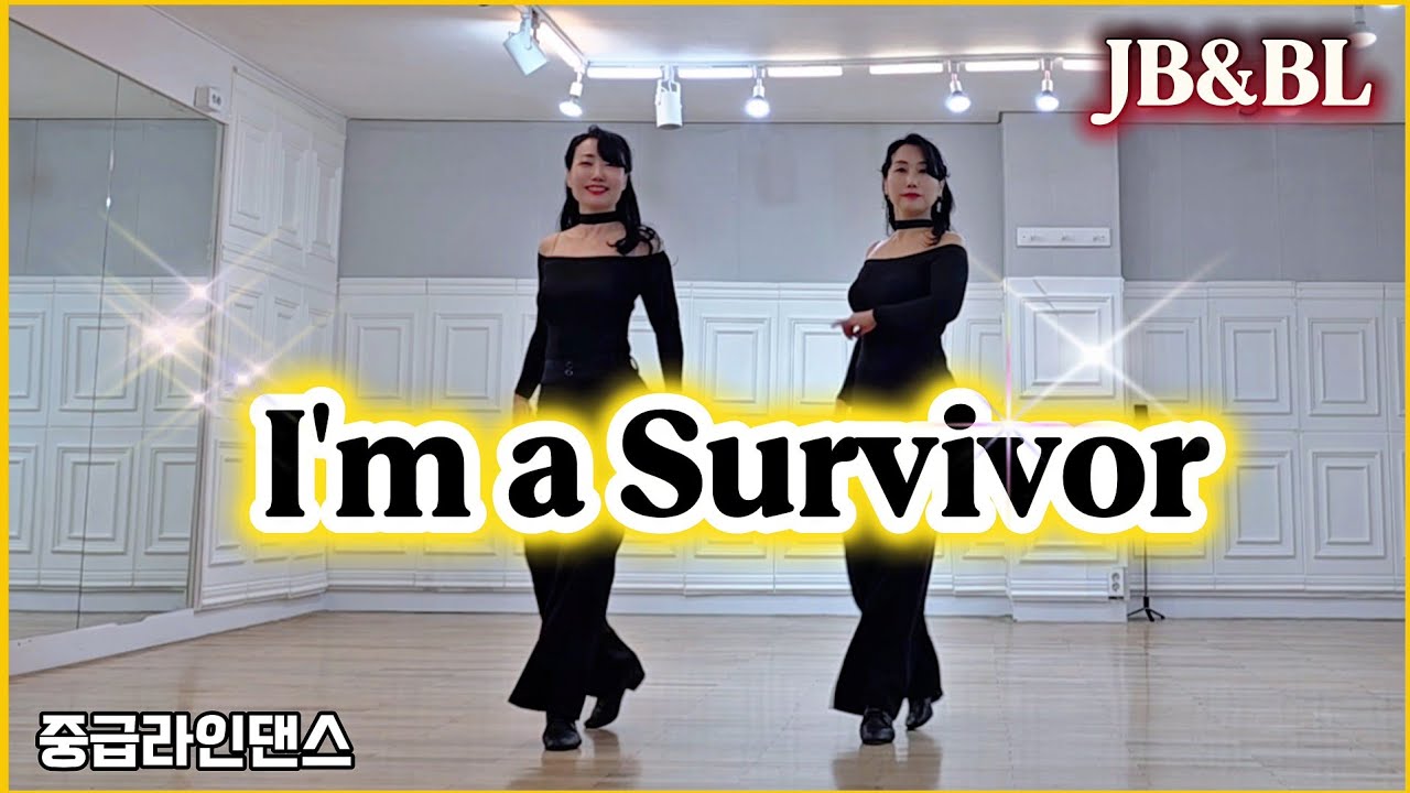 [중급]I'm a Survivor Linedance/Sebastian Buttgereit /#중급라인댄스/템포의 변화와 독특한 암액션이 재미있는  / 아임 어 서바이버 라인댄스 