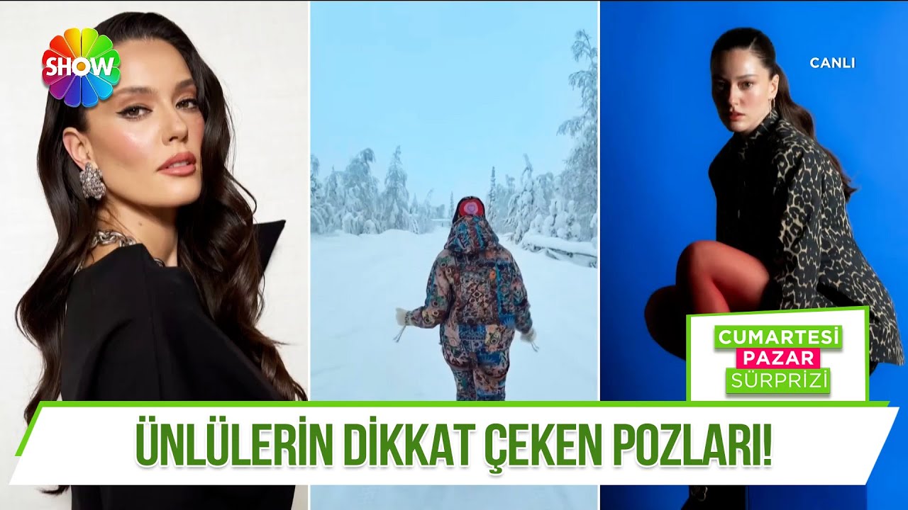 Ünlülerin sosyal medya paylaşımları!