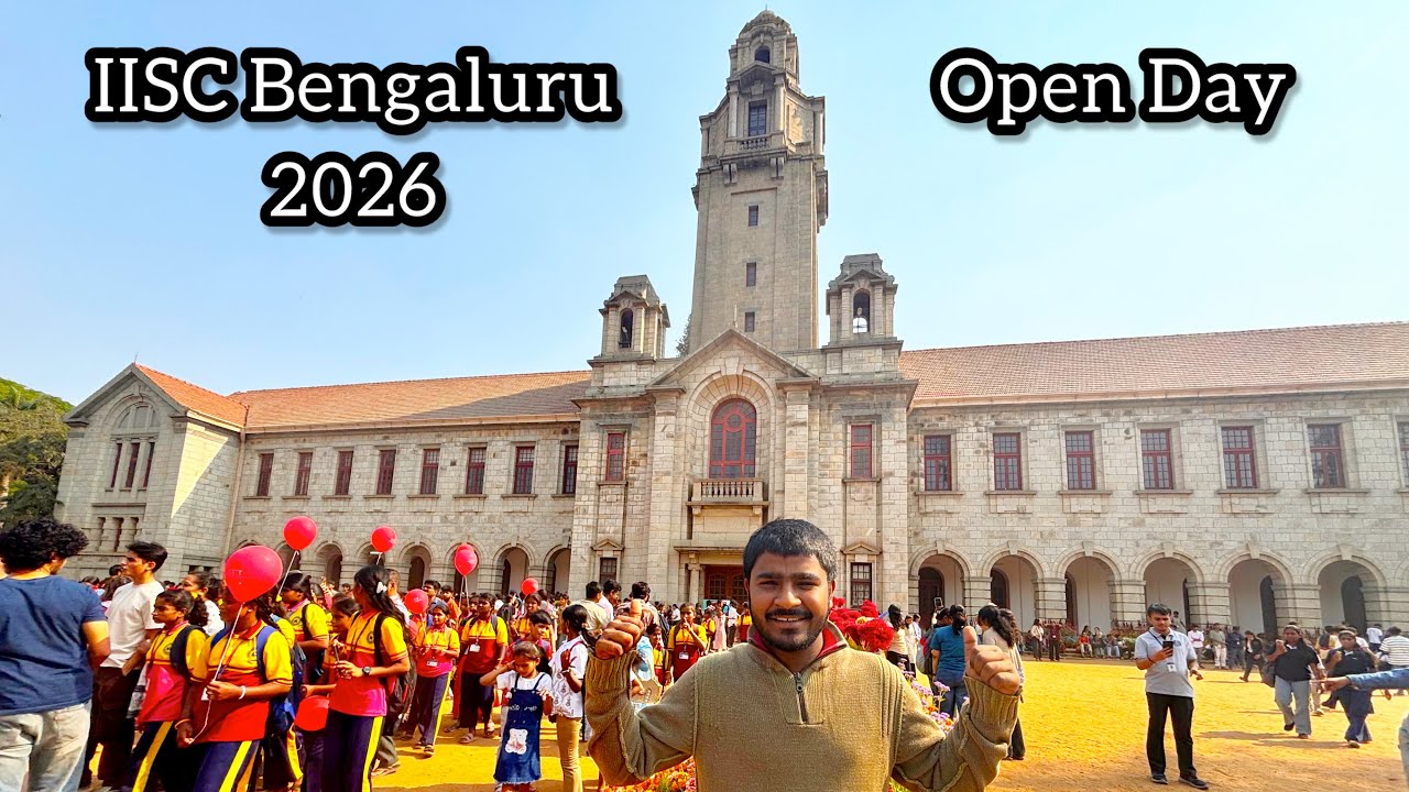 IISC Bengaluru 2026 Open Day | Swag Bengaluru #iisc #swag_bengaluru #swagfam 