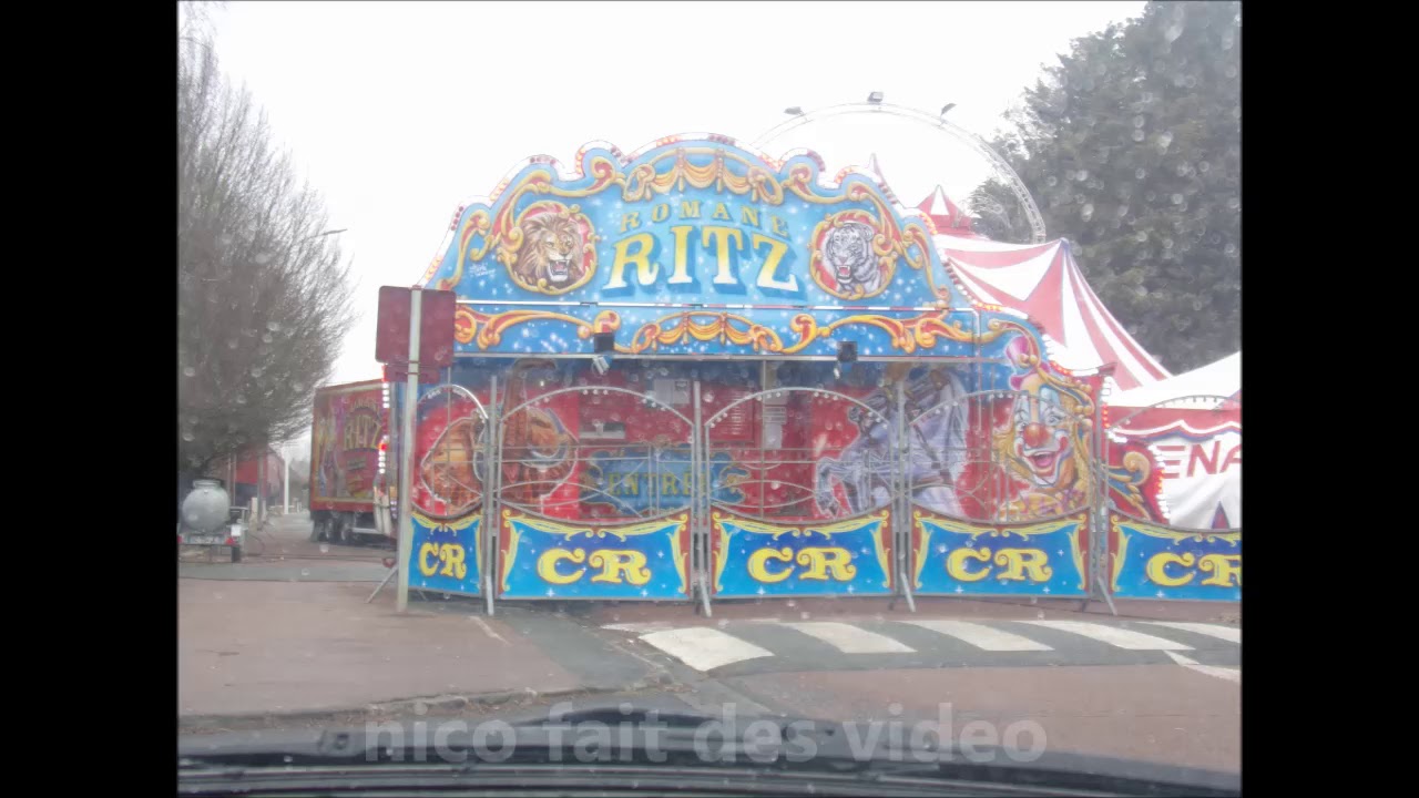 cirque romane ritz  2018 nico fait des video