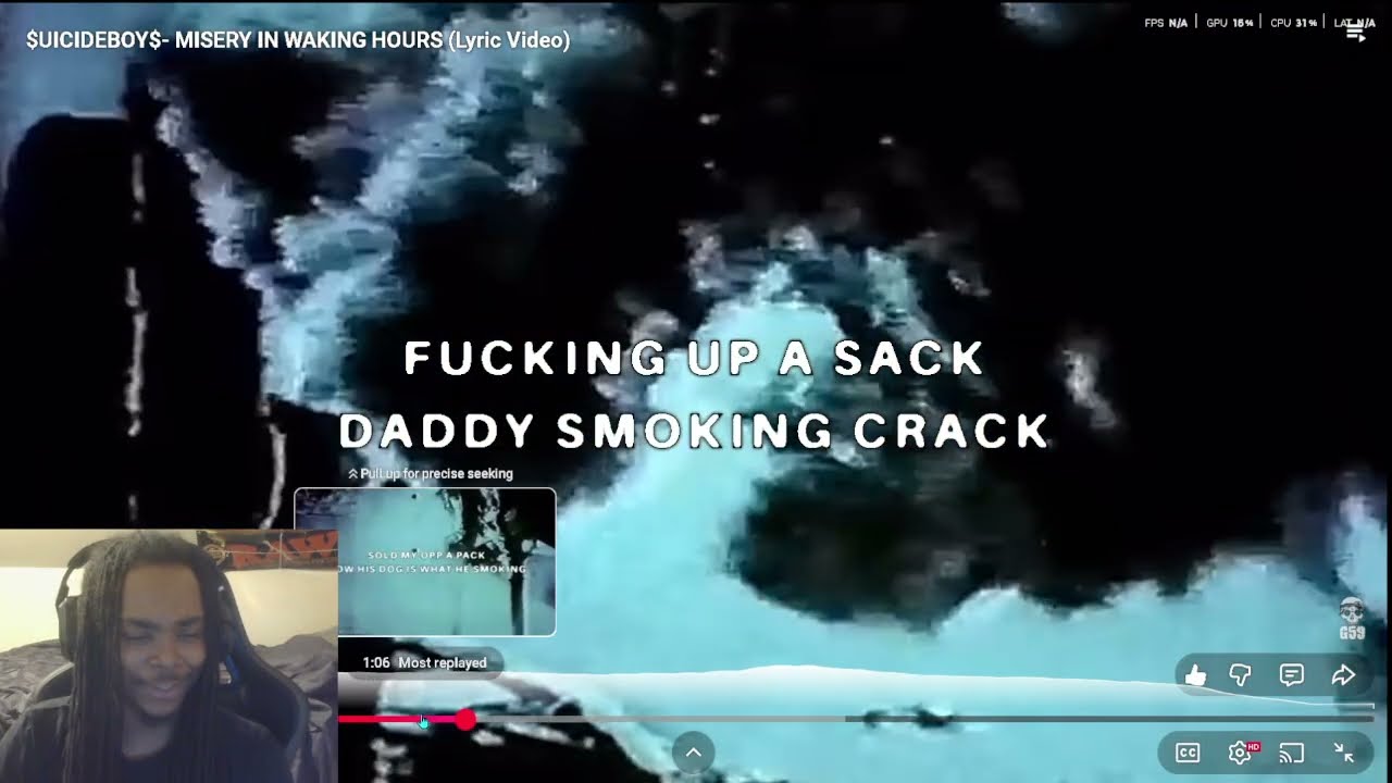 Ruby SNAPPED on this one OMG!🔥 $uicideboy$ - MISERY IN WAKING HOURS REACTION!