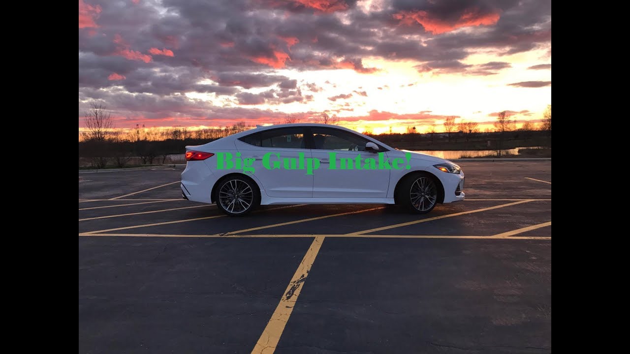 Cold Air Intake Install - Elantra Sport
