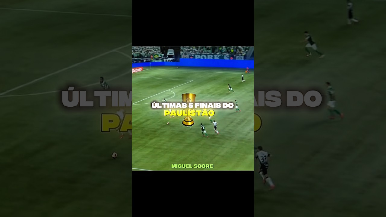 Últimas finais do paulistão☠️ 