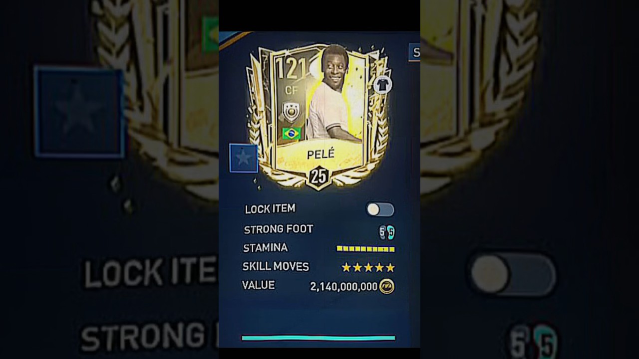 PELE UnReal 💀🔥 #fifamobile