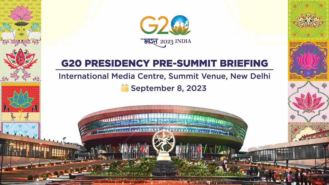 G20 Presidency Pre-Summit Briefing (Floor Audio)