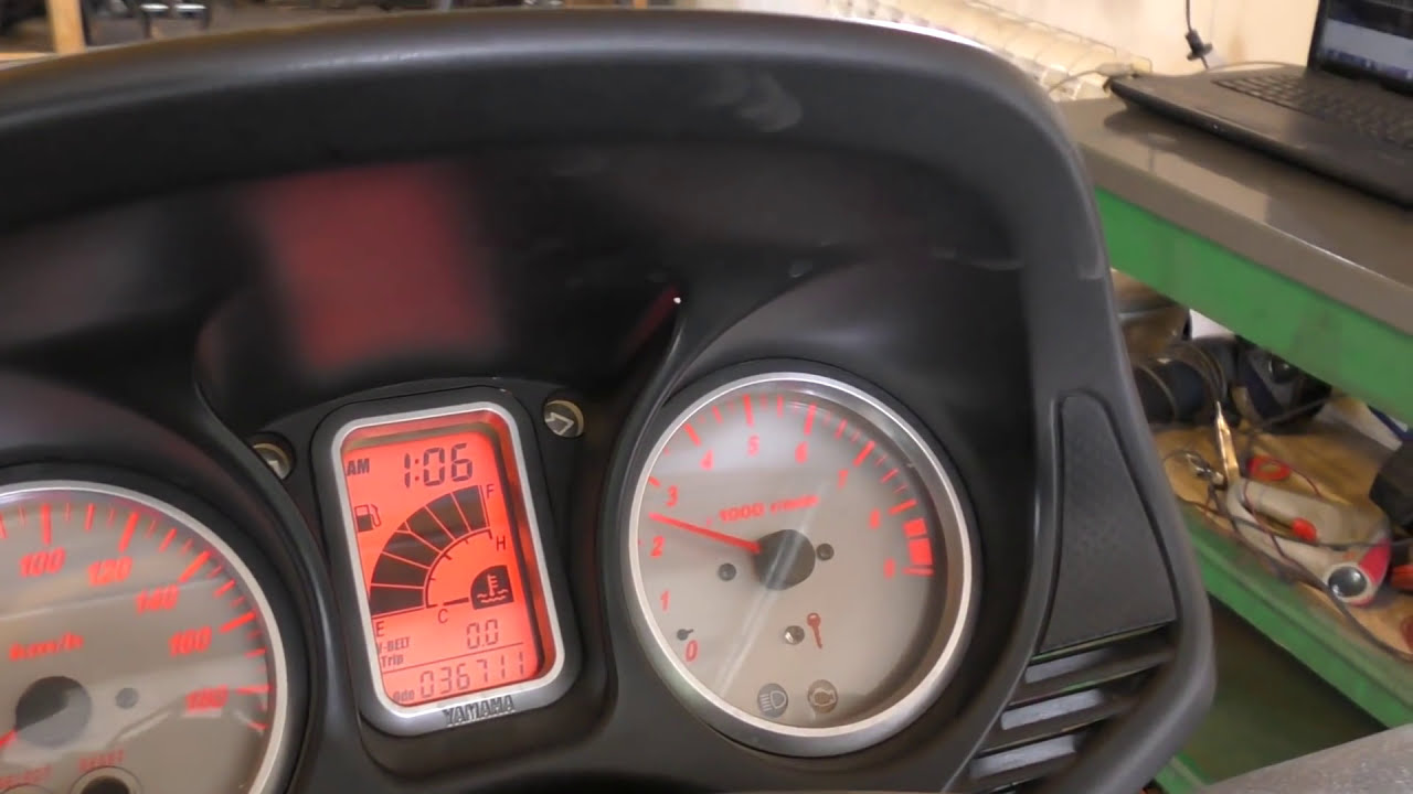Ремонт и диагностика мотоцикла Ямаха Т-Макс 500  (Yamaha T-Max 500)