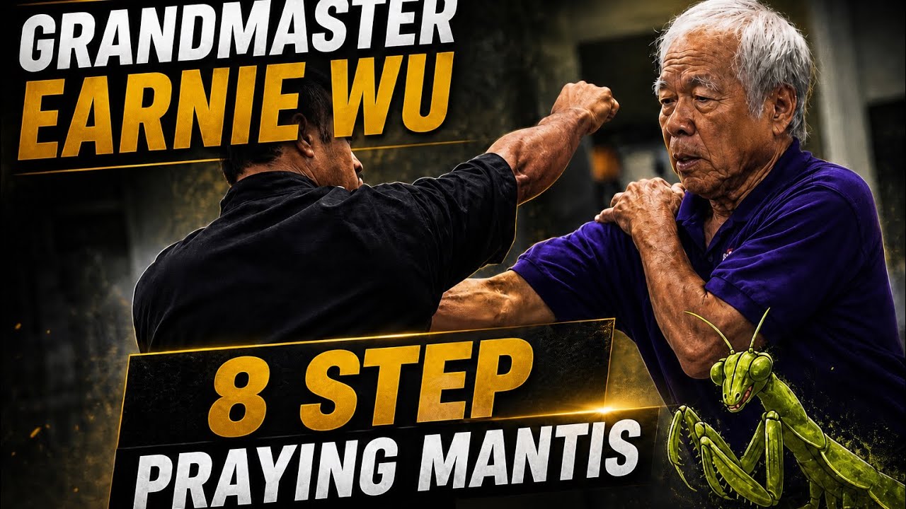 Grandmaster Earnie Wu – 8 Step Praying Mantis Fight Technique