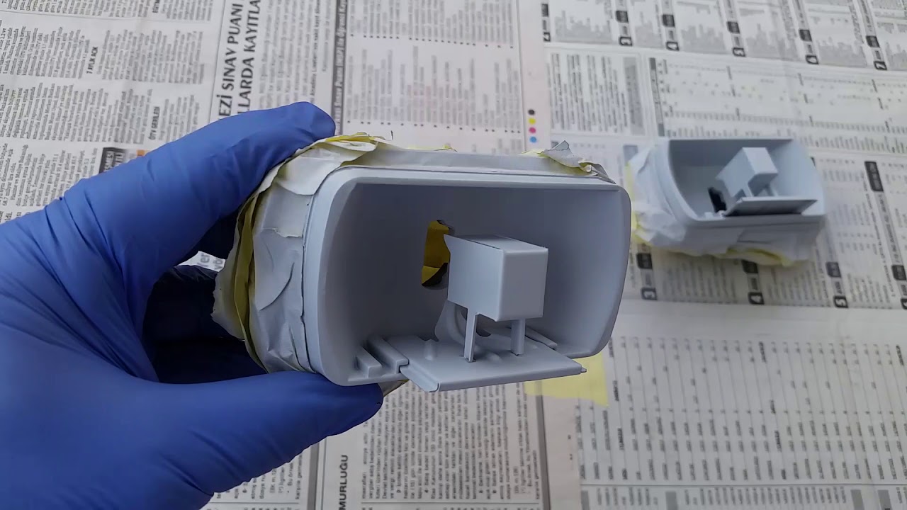 Sis farı krom boyama