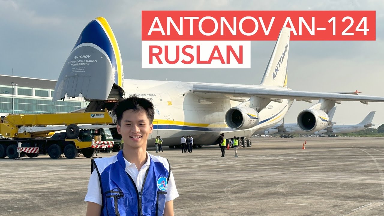 ANTONOV AN-124 DATANG KE KERTAJATI!! MELIHAT LANGSUNG PESAWAT KARGO TERBESAR DI DUNIA DARI DEKAT!!