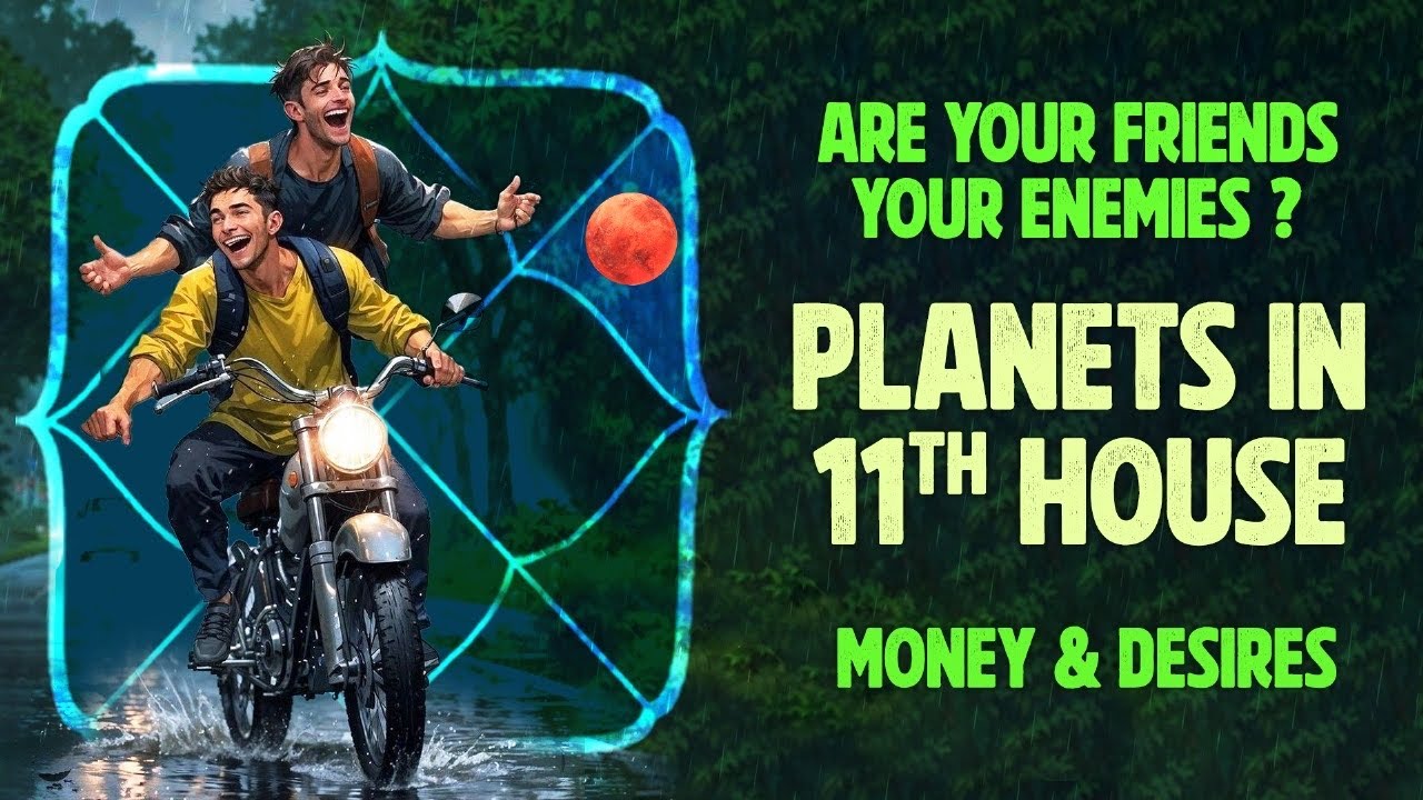 Are you friends your Enemies ? Planets in 11th house  🥏 / Money and Desires