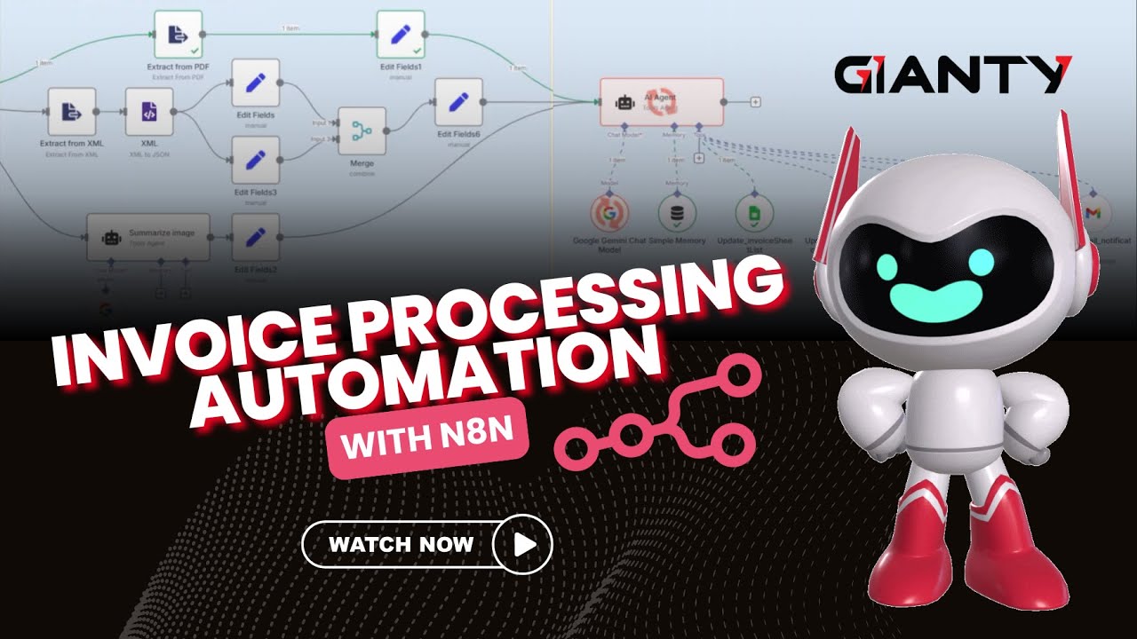 Automate Invoice Processing with n8n + AI