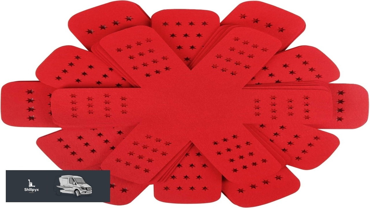 BYKITCHEN Pan Pot Protectors Larger & Thicker Pan Protector with Stars Set