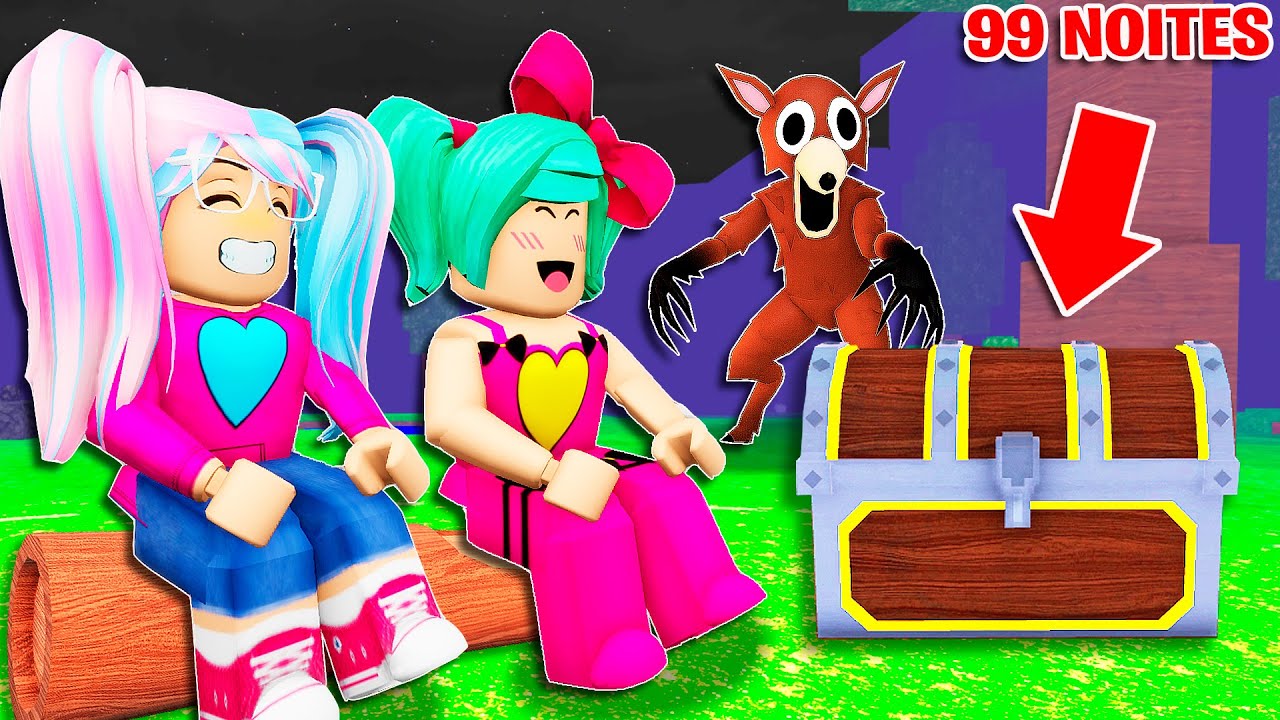 SÓ PODEMOS ABRIR BAÚ DE OURO em 99 NOITES NA FLORESTA