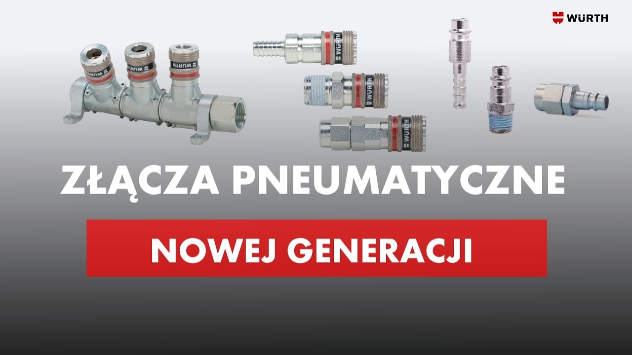 Złącza pneumatyczne nowej generacji