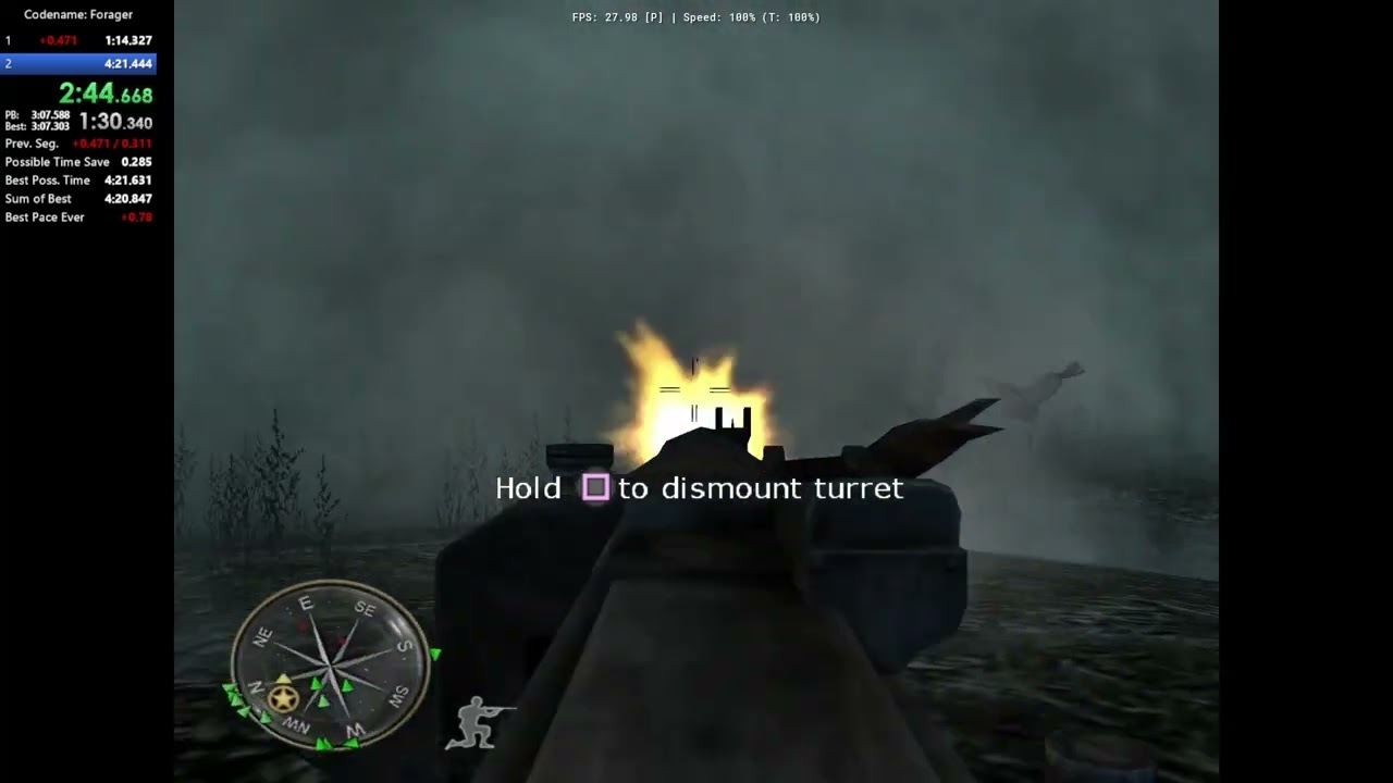 Cod: World at War - Final Fronts - Codename: Forager 4:20.917